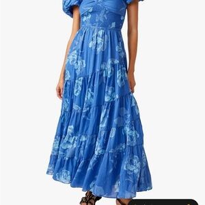 Free People Sundrenched Maxi- Sapphire Combo, size XS